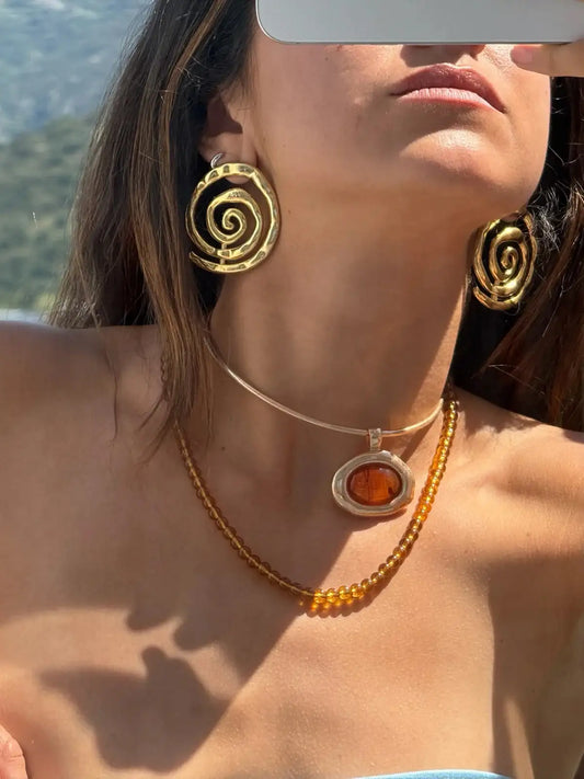 Alba Ambar Necklace