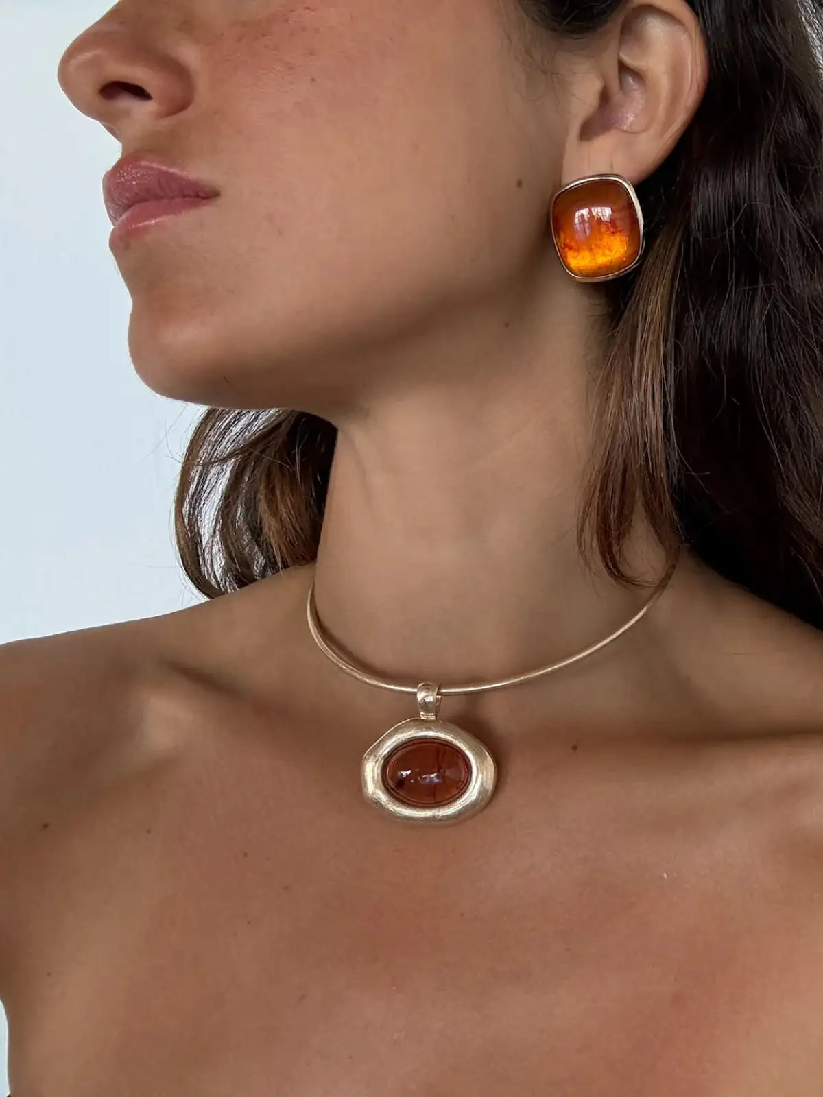Alba Ambar Necklace