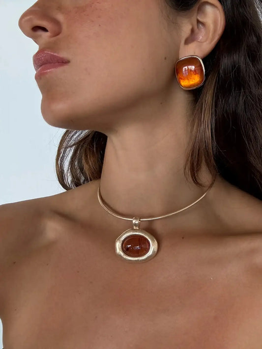 Alba Ambar Necklace