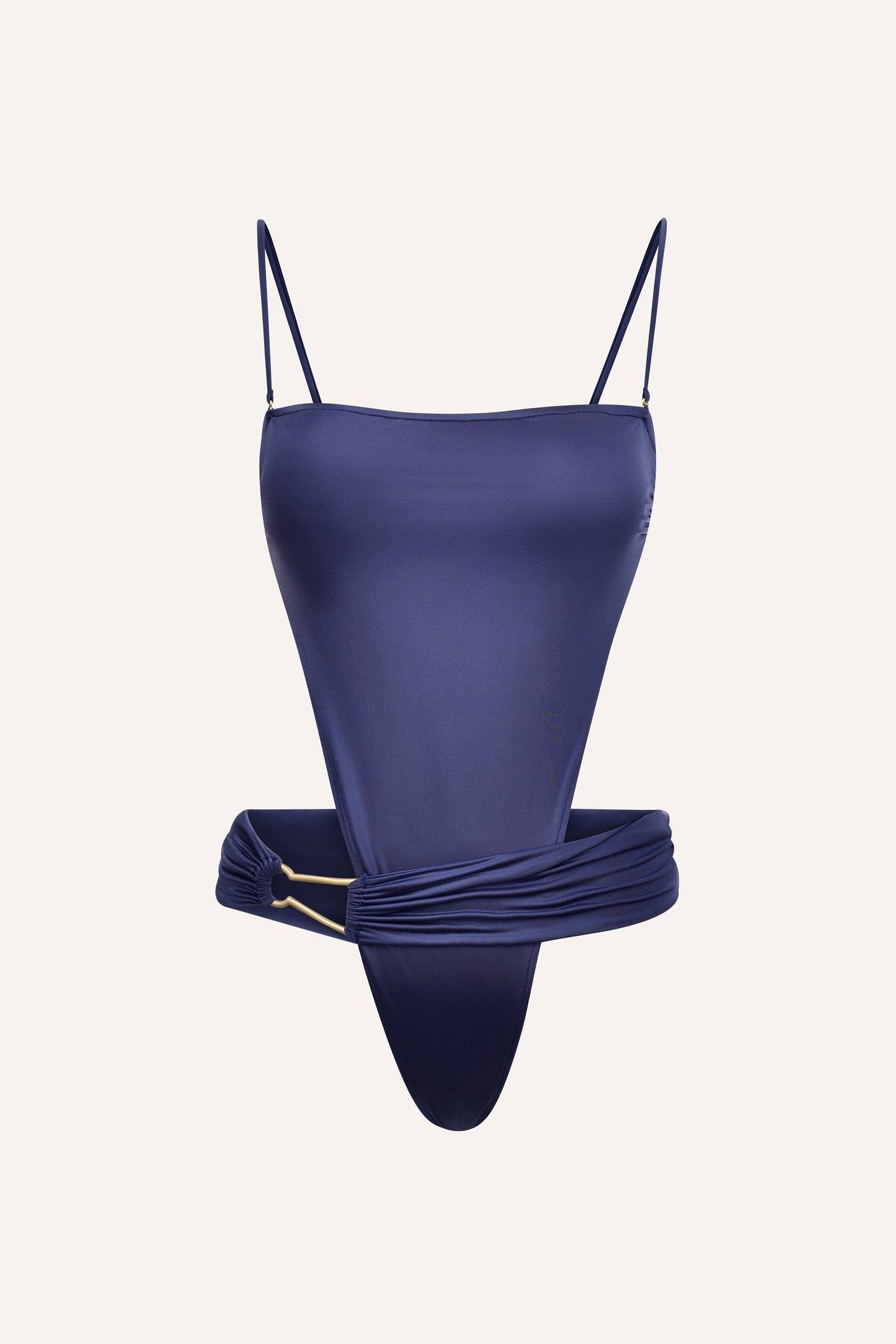 Aria swimsuit in charcoal