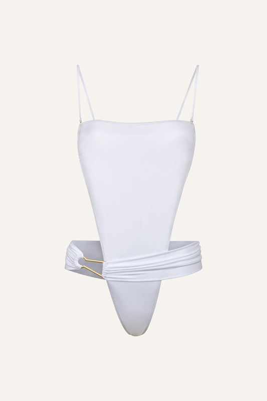 Aria swimsuit in white