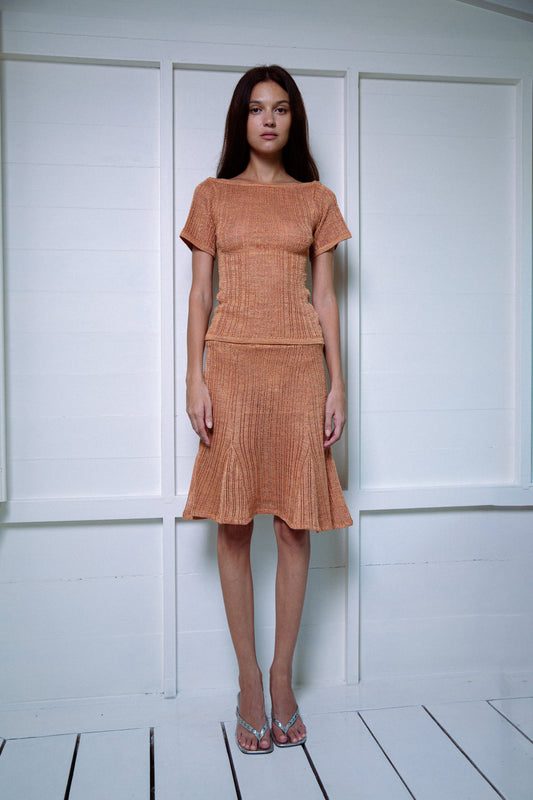 Rita Skirt Orange