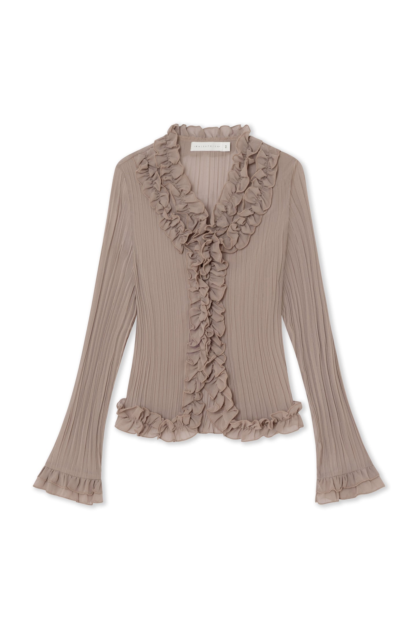 Kara Blouse Taupe