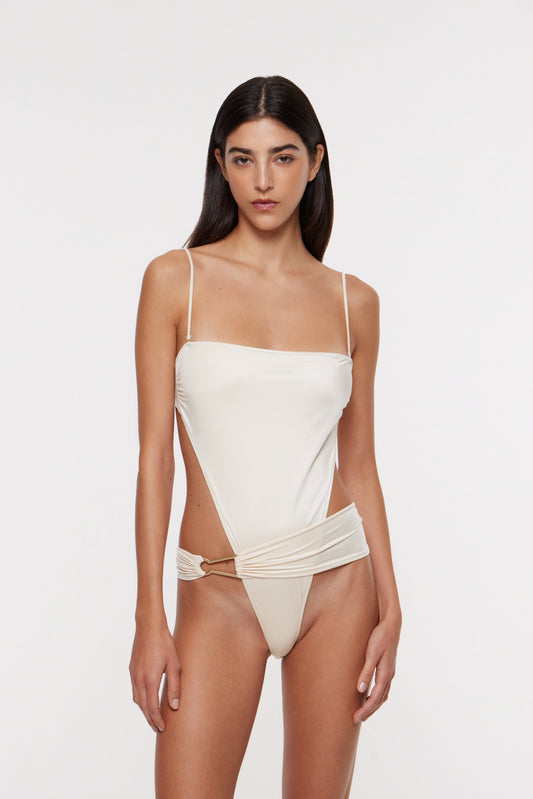 Aria swimsuit in cream