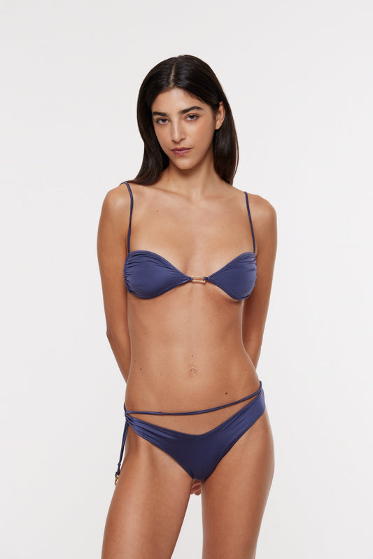 Lulu swim bottom in charcoal