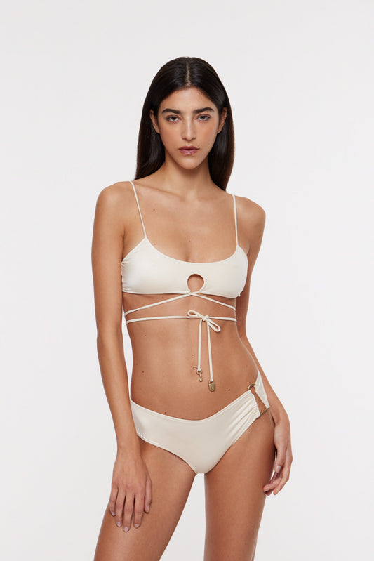 Romi bikini top in cream