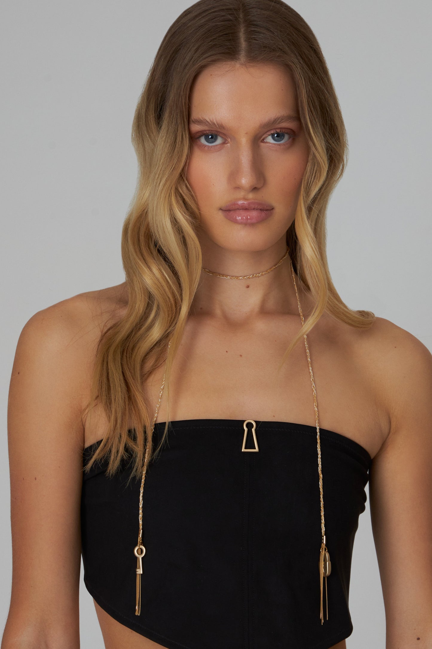 Linda necklace in cream