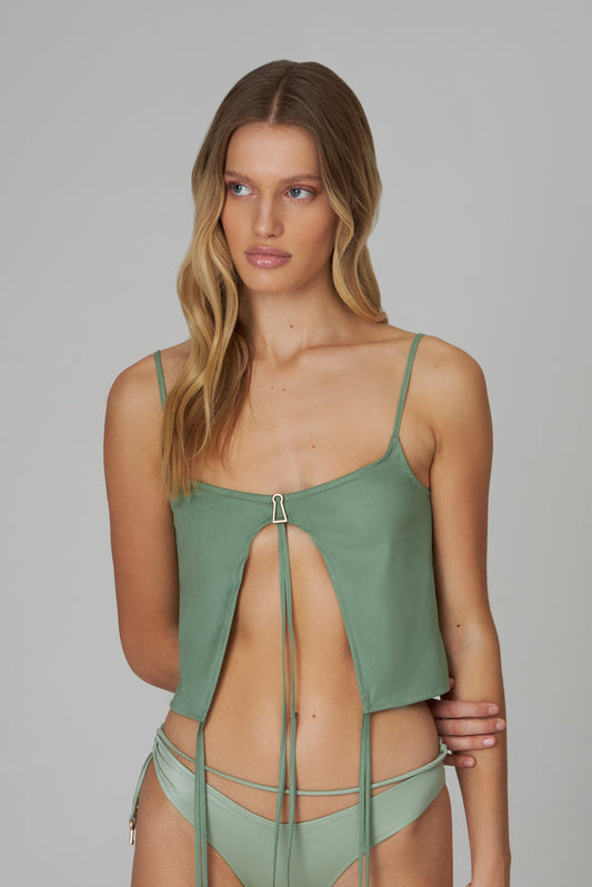 Nicole top in sage
