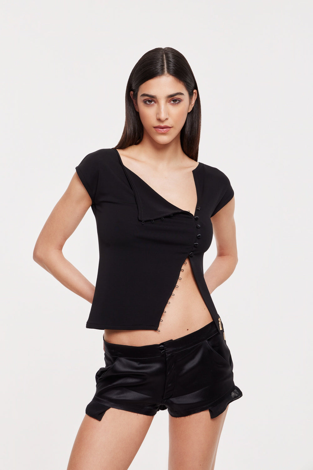 Fara top in black