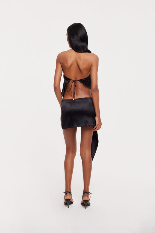 Naji top in black