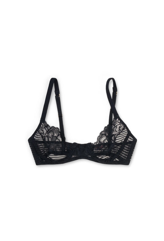 BLACK LACIE BRA