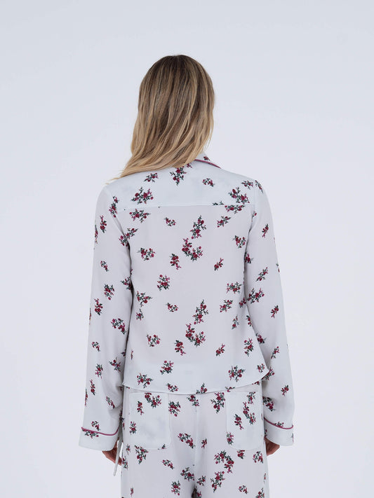 Bloom Flower Print Shirt camisas y camisetas