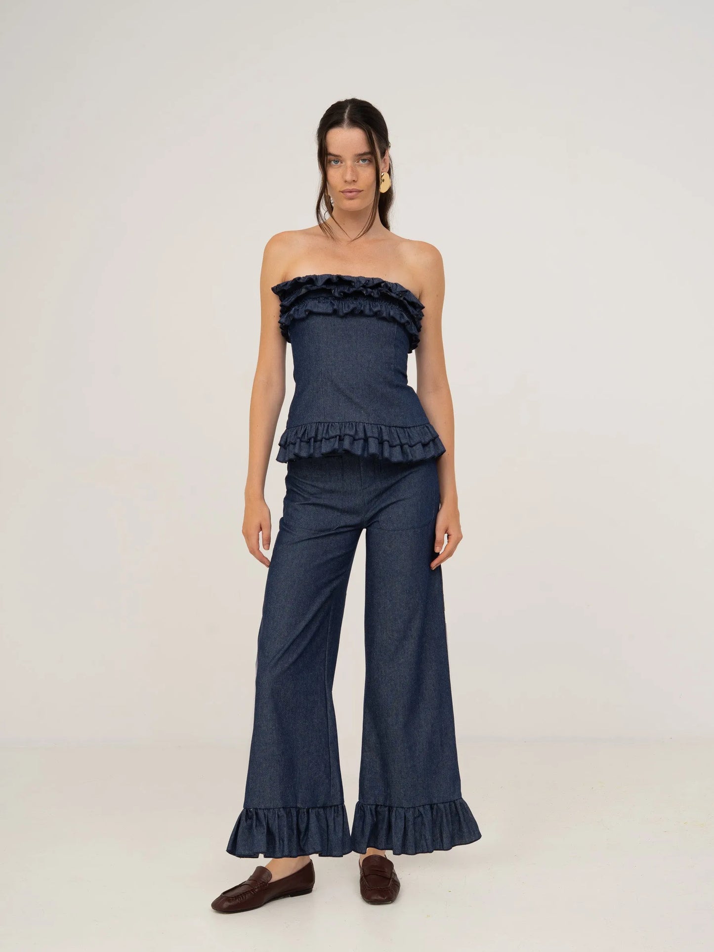 Blue Denim Noctis Jeans pantalones