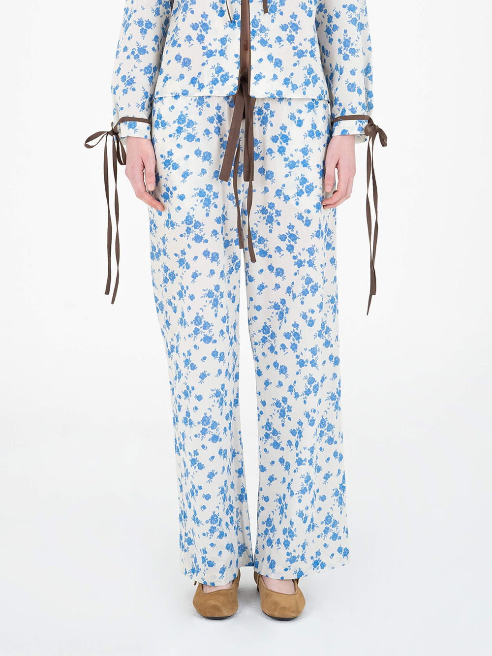 Breeze Flower Pyjama Pants pantalones