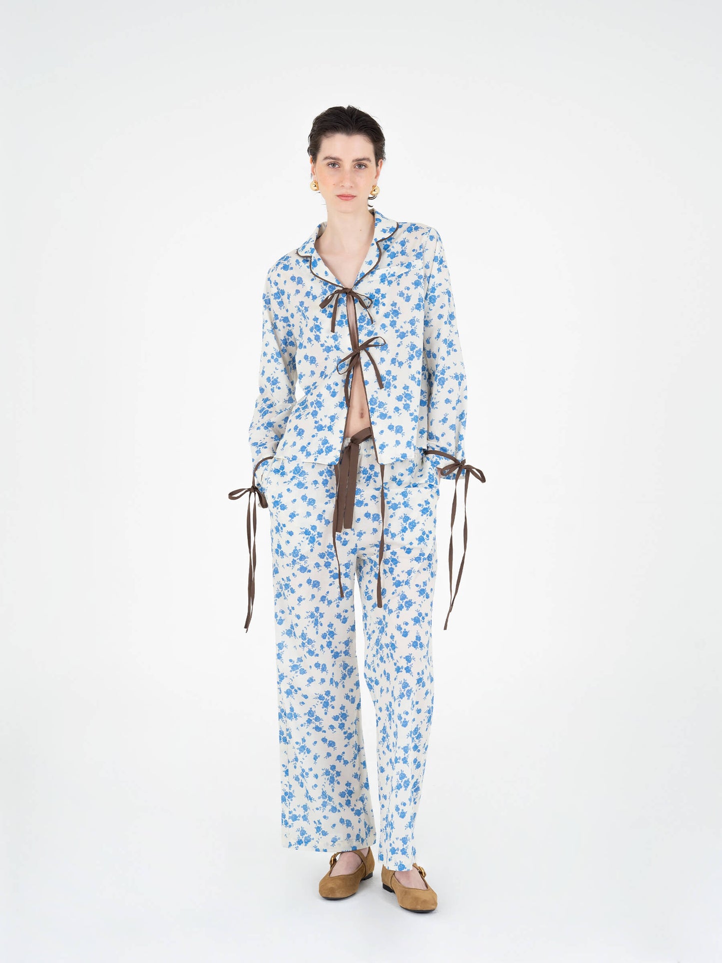 Breeze Flower Pyjama Shirt camisas y camisetas