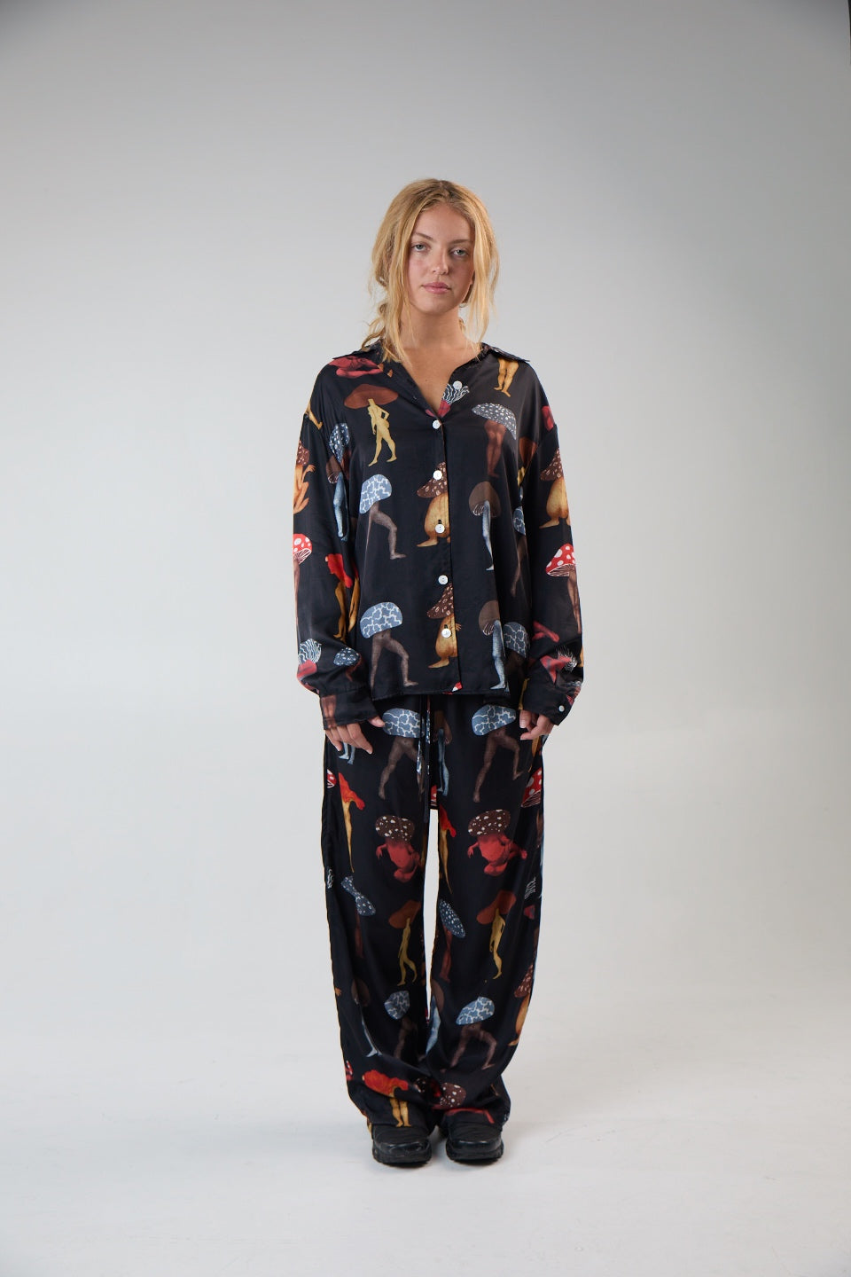 Midnight Magic Mushroom PJ Pant