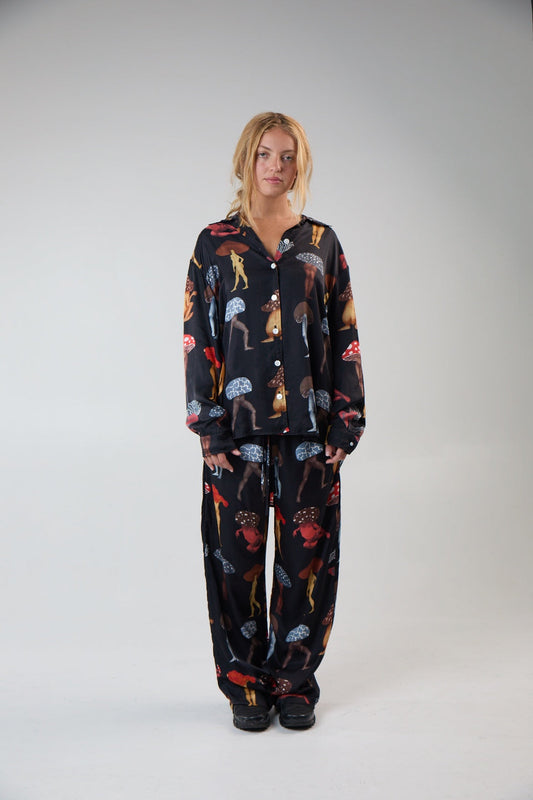 Midnight Magic Mushroom PJ Pant