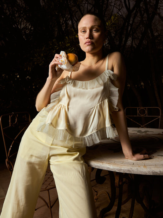 Serenity Cream Blouse