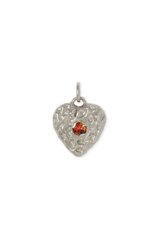 Heart Charm Silver