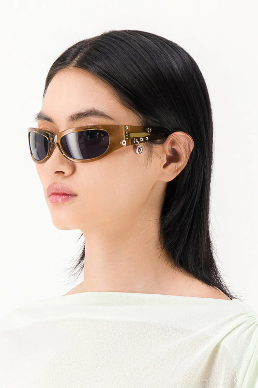 CLARA BROWN SUNGLASSES