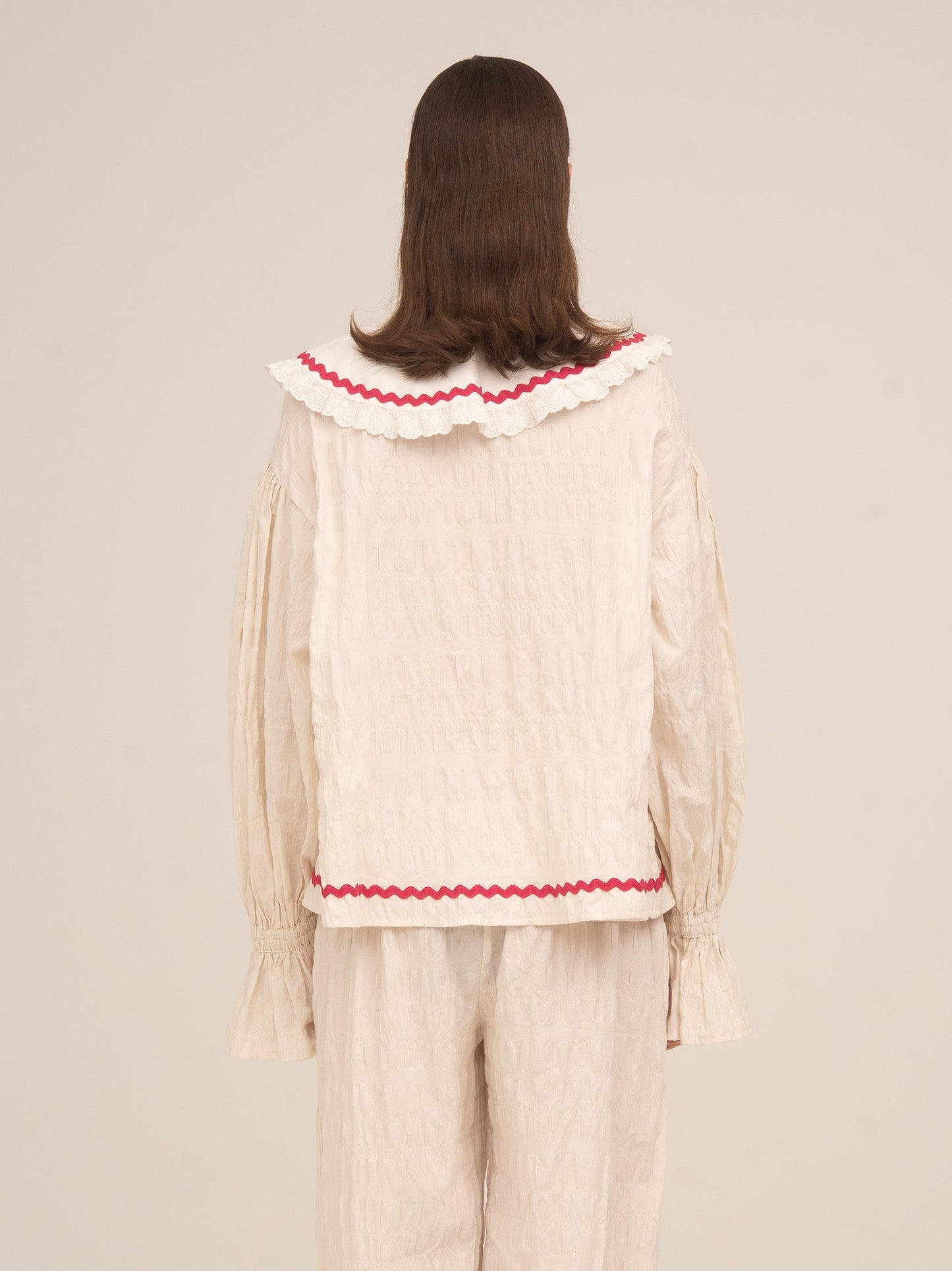 Offduty Cream Pyjama Blouse