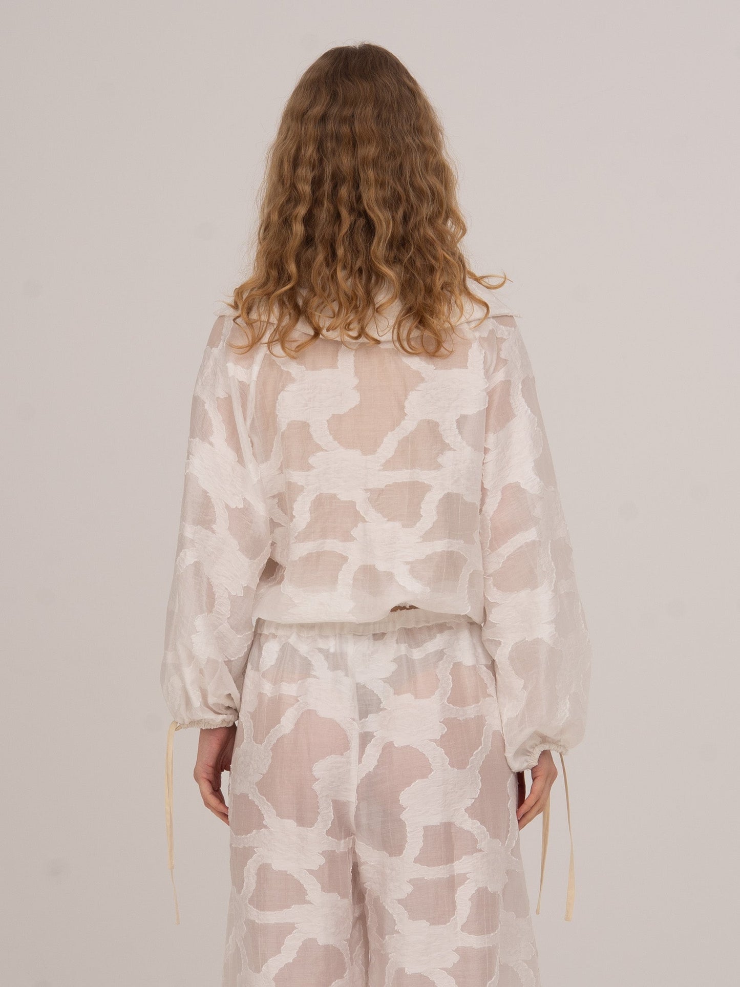 Printworks White Balloon Blouse