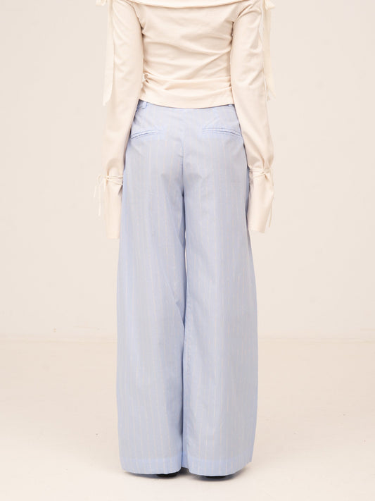 Striped Flash Blue Trousers