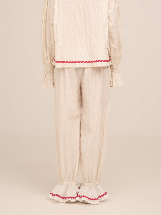 Offduty Cream Pajama Pants