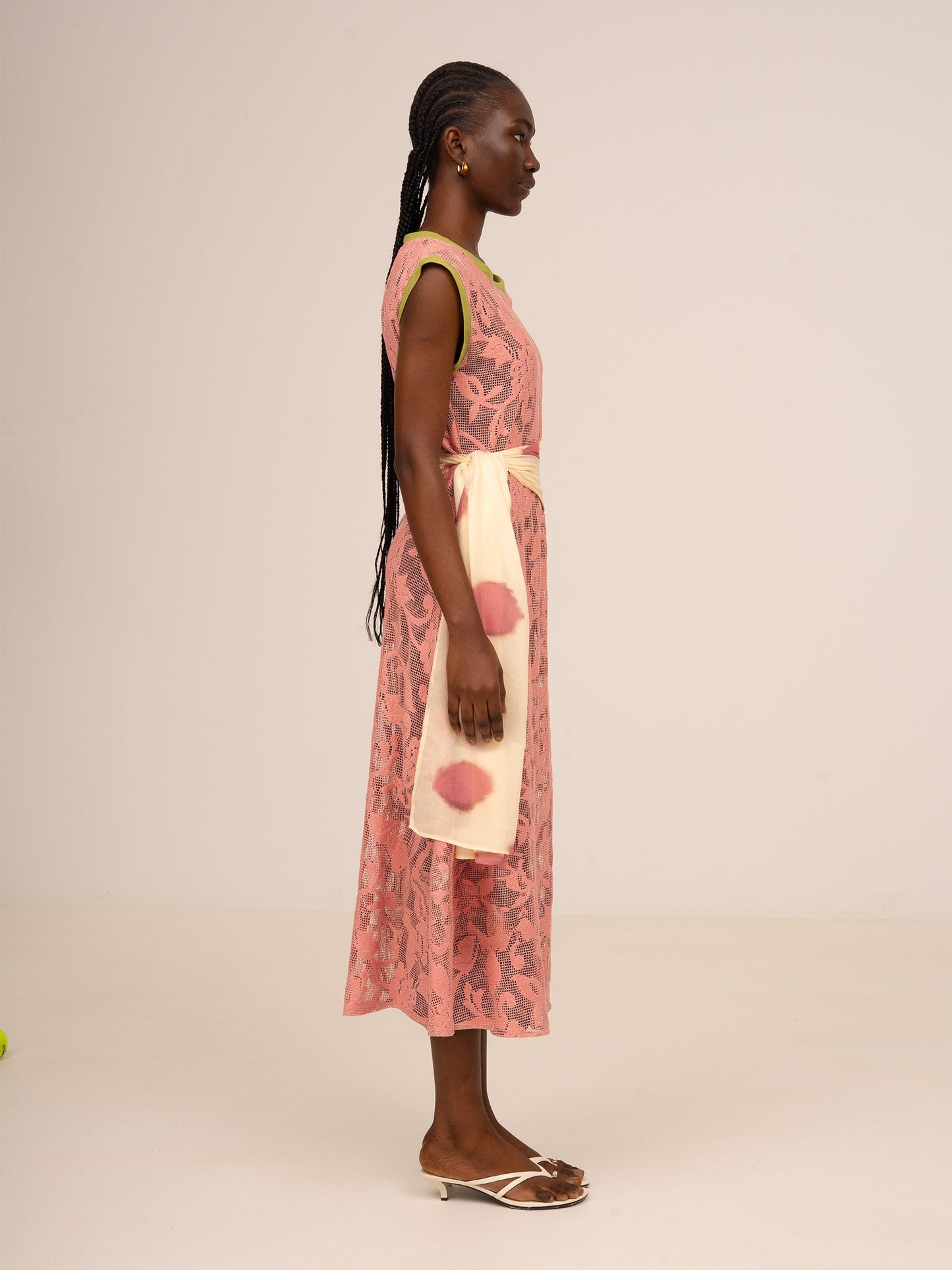 Proposal Pink Embroidery Occasion Dress