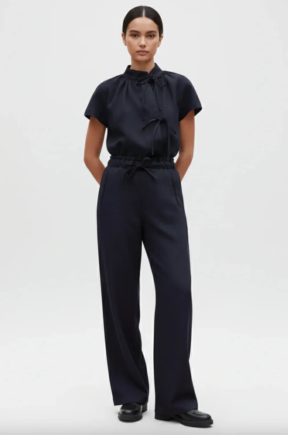 Necchi Trousers | Navy