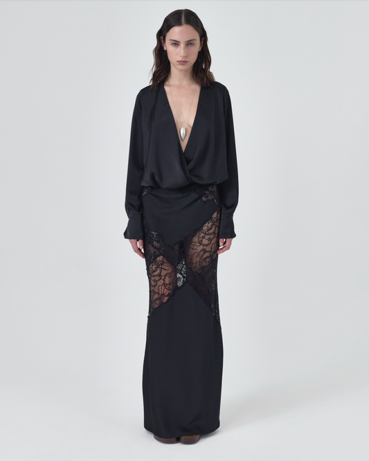 BOLERO MAXI DRESS