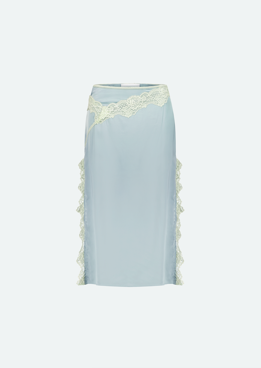 ATTITUDE MIDI SKIRT