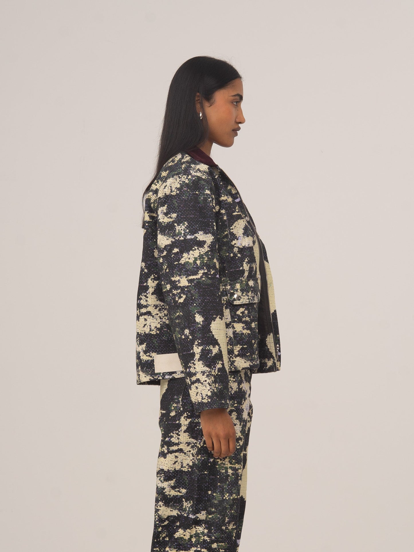Carolina Bird Print Jacket