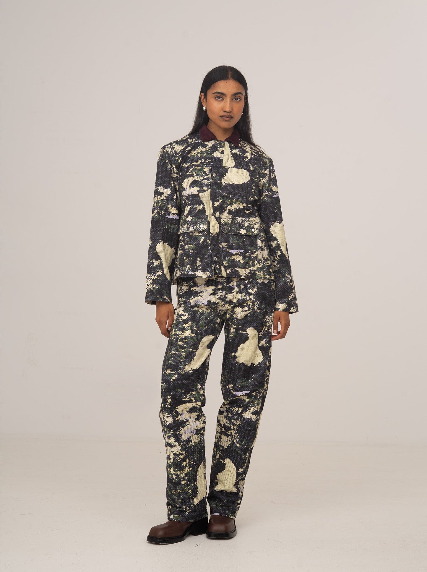 Carolina Bird Print Jacket