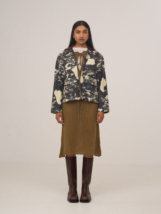 Carolina Bird Print Jacket