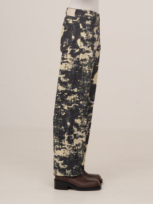 Carolina Bird Print Jeans