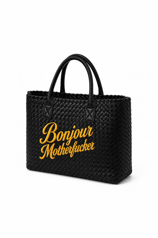Black Bonjour Motherfucker Bag