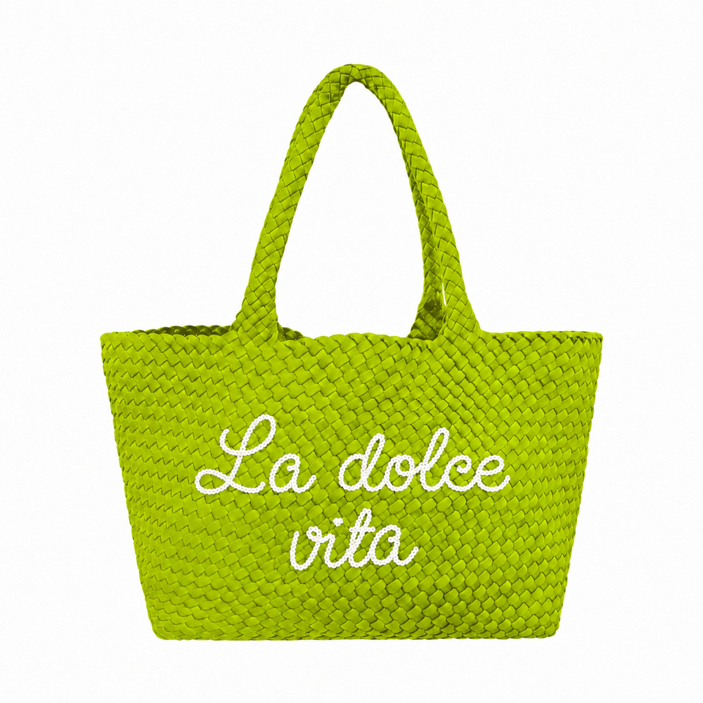 La Dolce Vita Green Handbag
