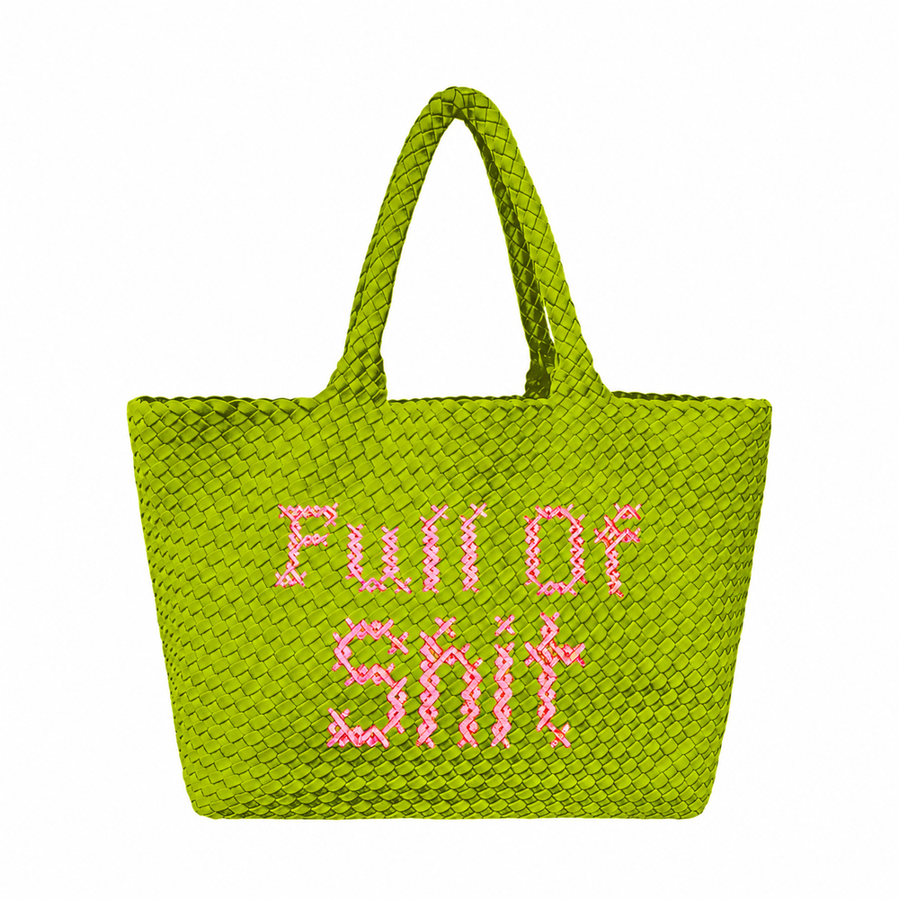 New Green Full Of Shit Handbag