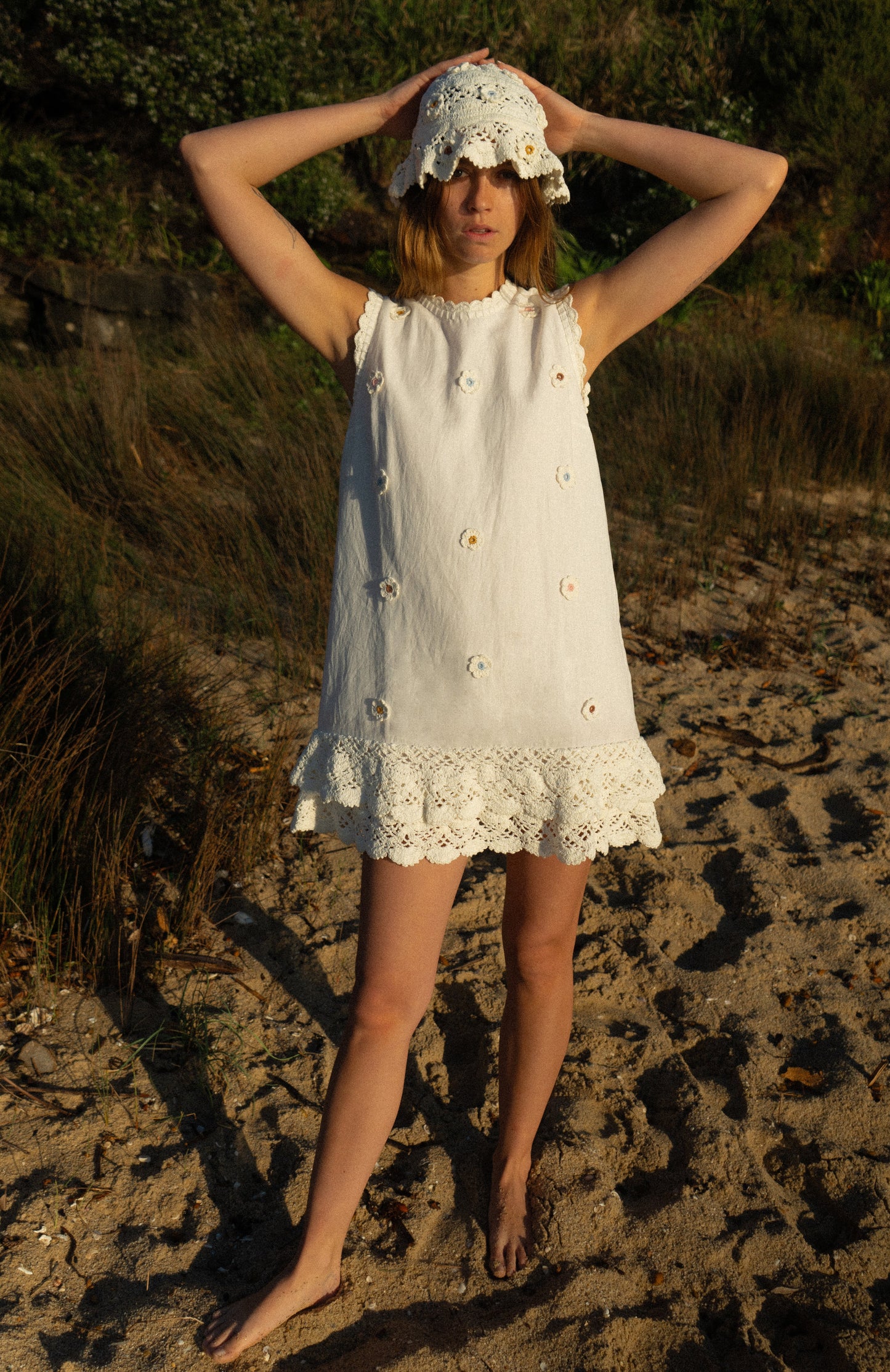 Chippy Wildflower Mini Dress