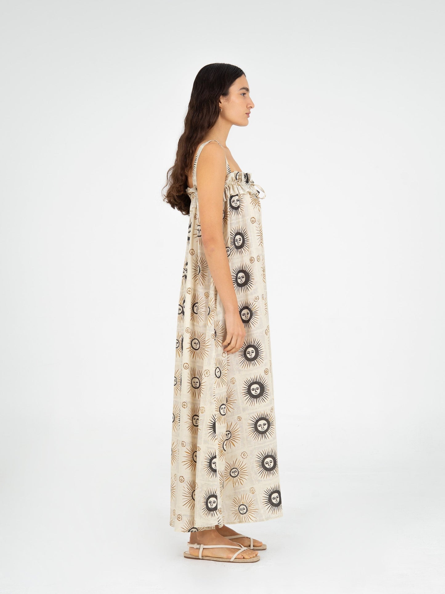 Clara Sun-Printed Maxi Dress vestidos