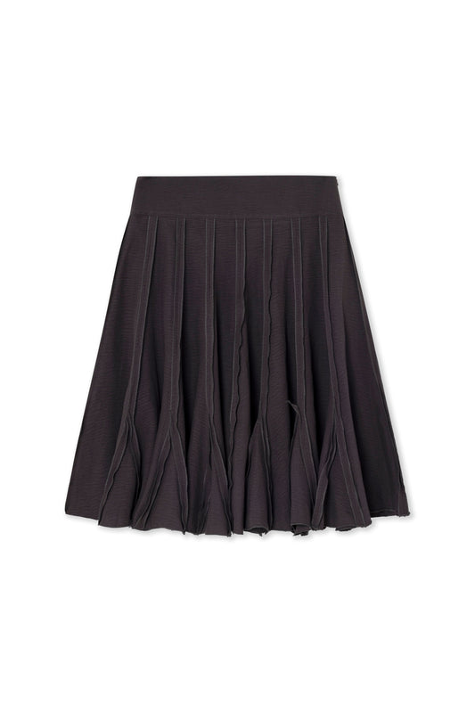 Delfina Skirt Aubergine