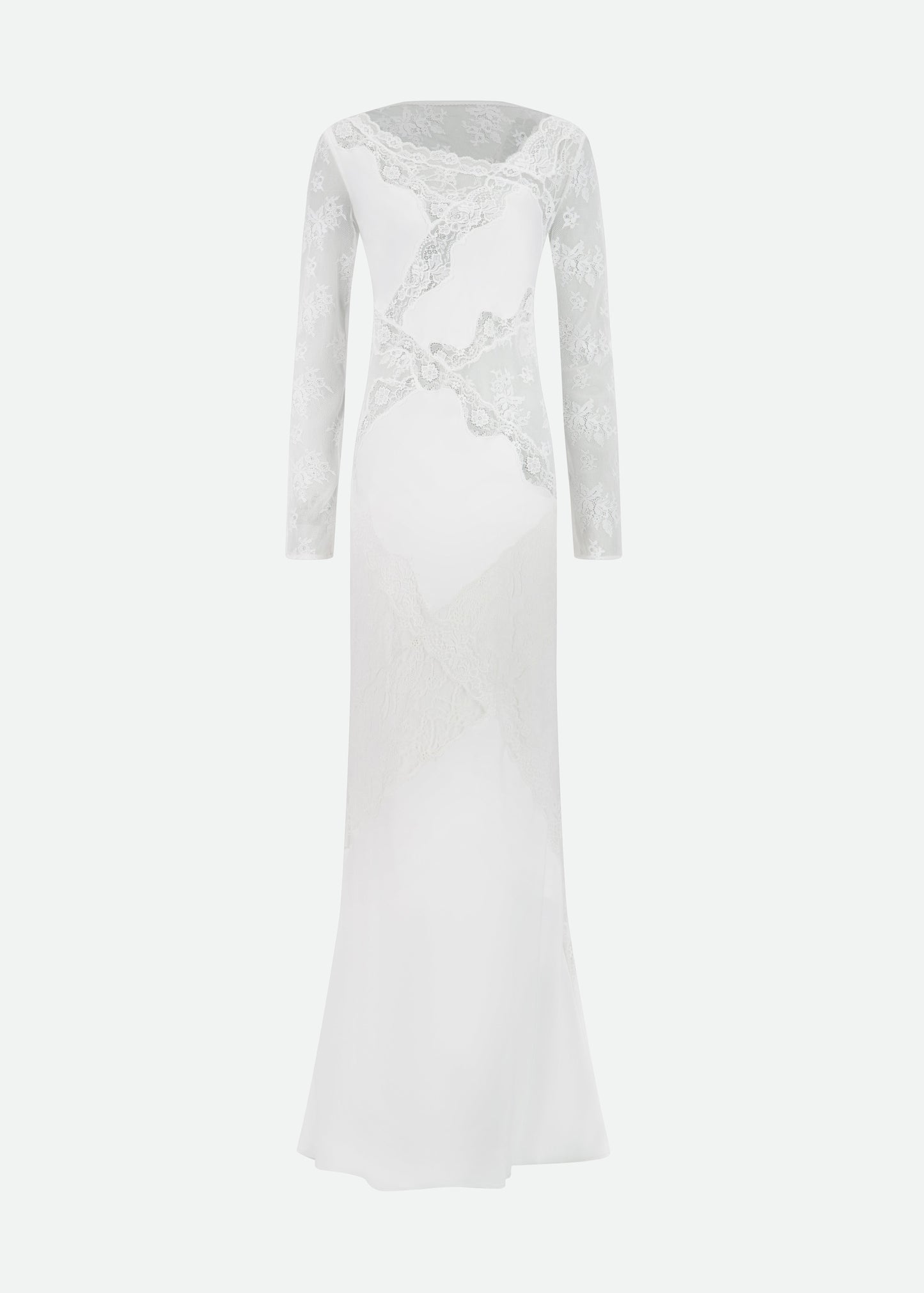 LACE INLAY MAXI DRESS