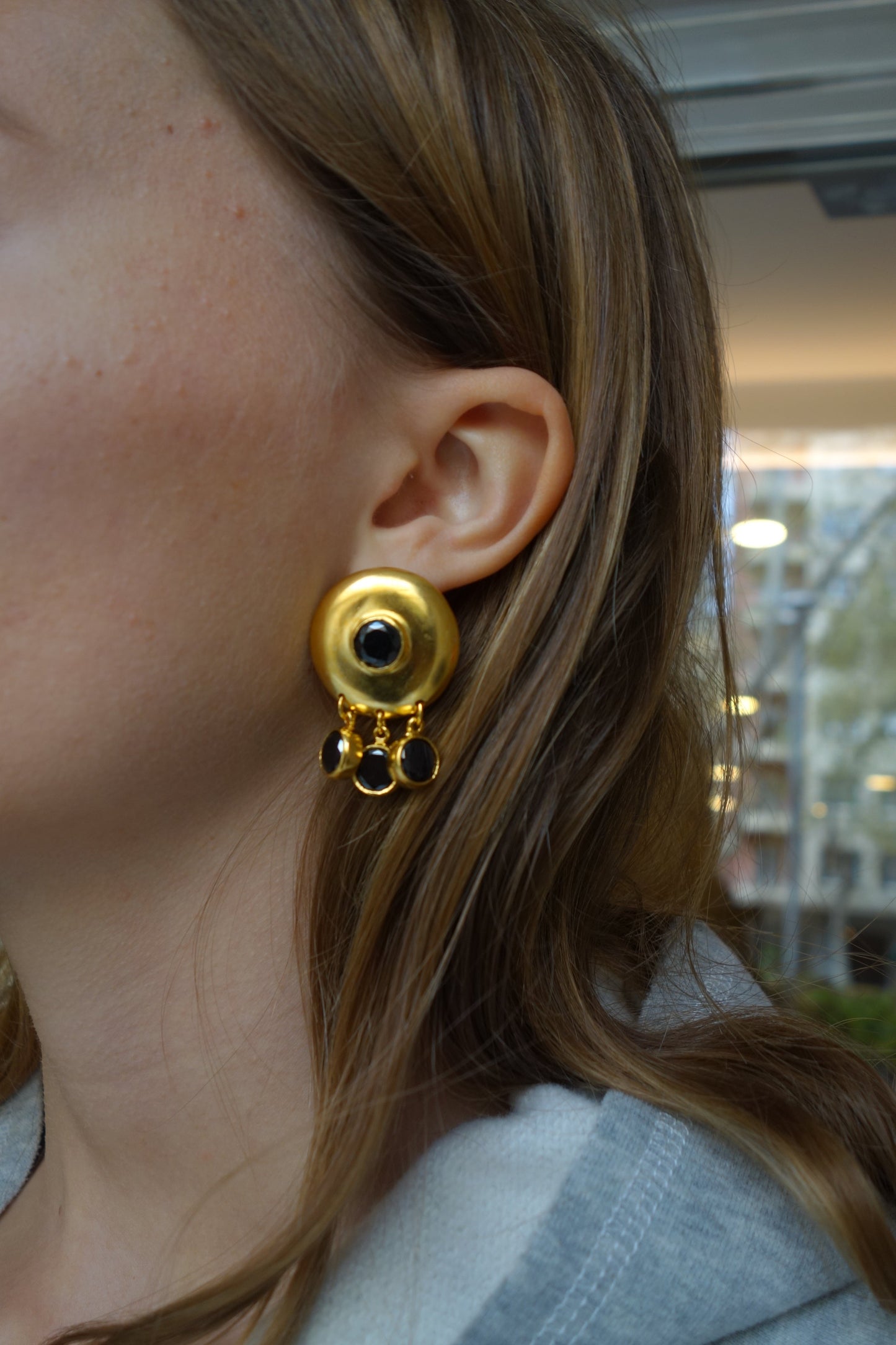 Kaia Earrings Gold