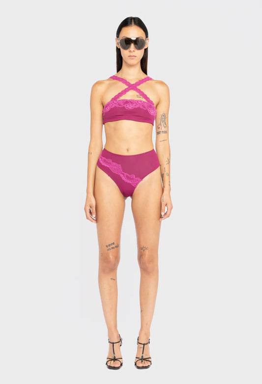 BIKINI PANTIE WITH LACE DETAIL