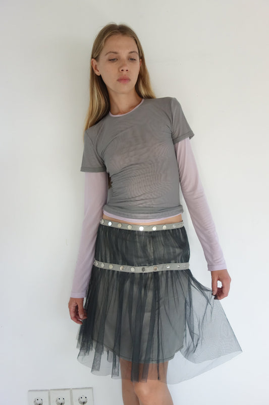 Cler Skirt Grey