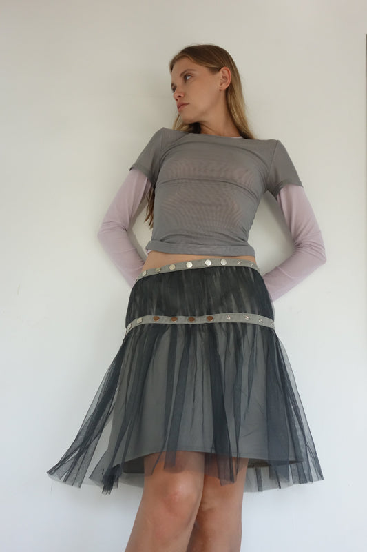 Cler Skirt Grey
