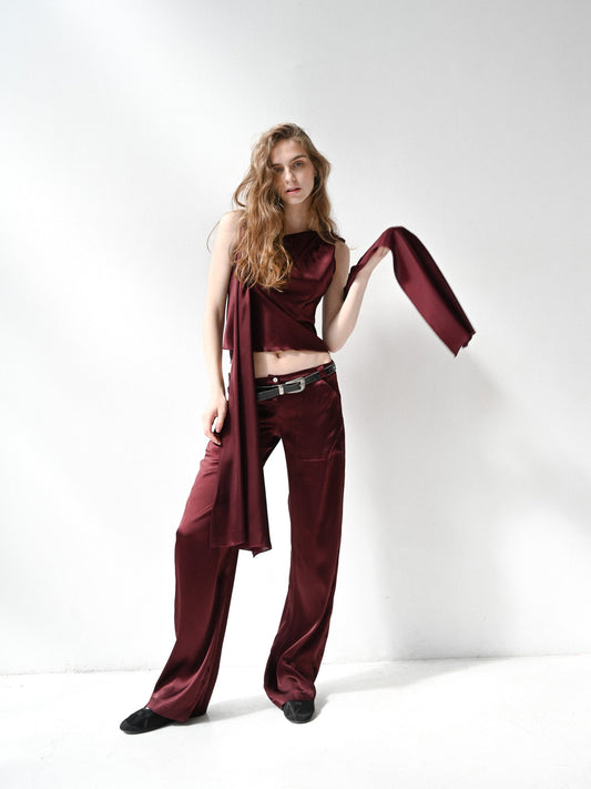 Item 26-0012 / Noa Trousers IV (Burgundy)