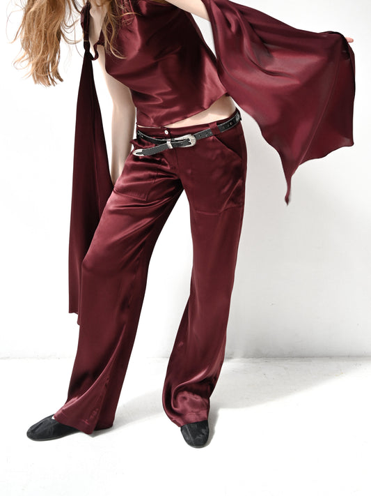 Item 26-0012 / Noa Trousers IV (Burgundy)