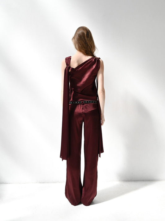 Item 26-0012 / Noa Trousers IV (Burgundy)
